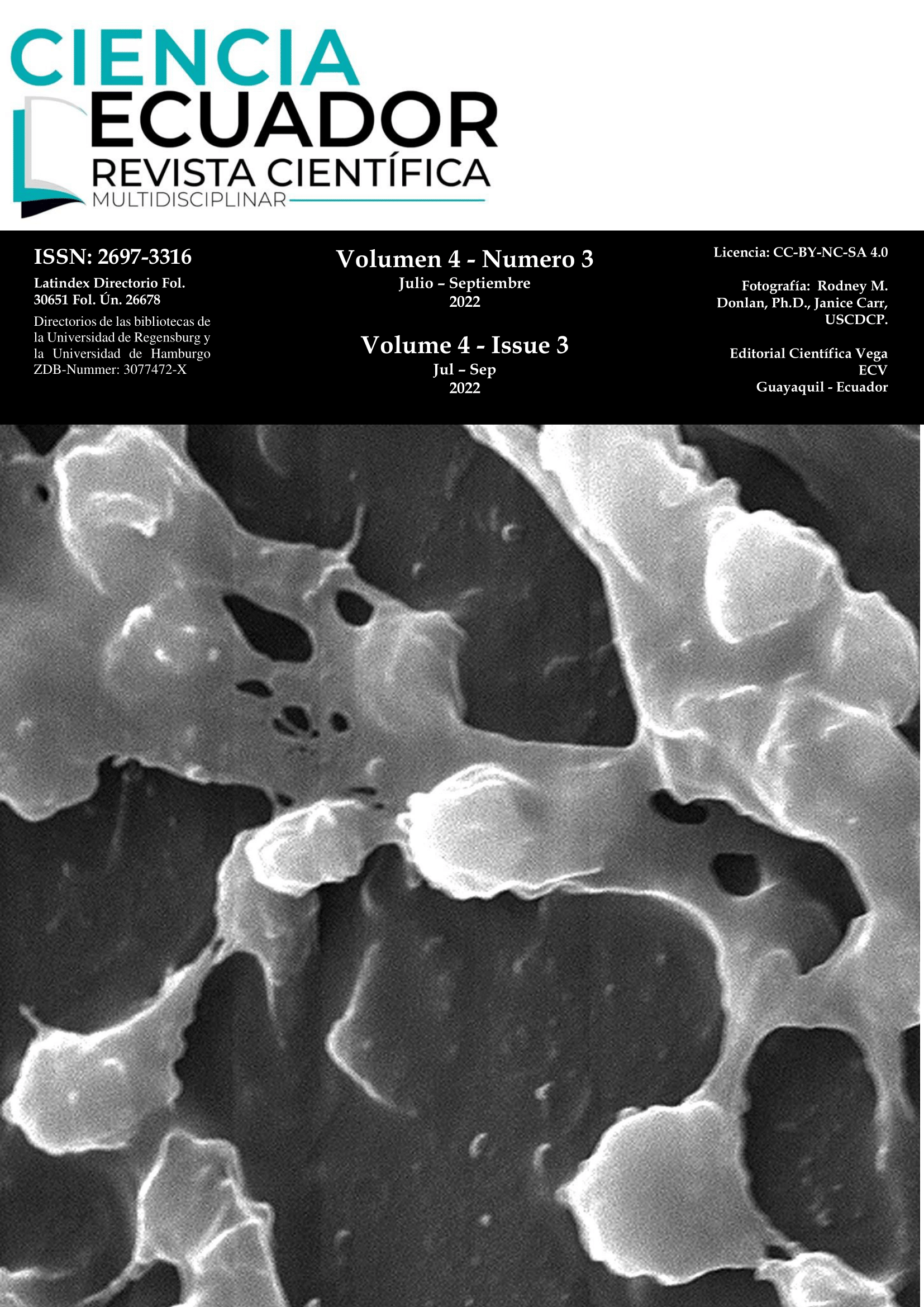 					Ver Vol. 4 Núm. 3 (2022): Microbiología y Medicina
				