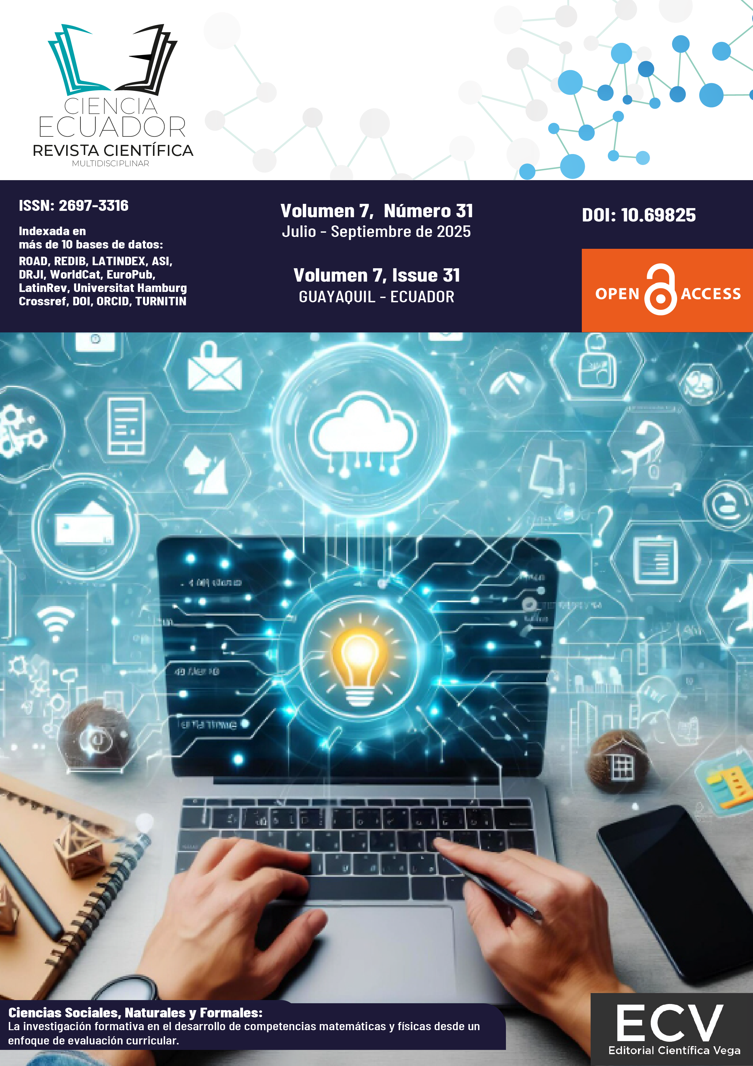 					Ver Vol. 7 Núm. 31 (2025): Desde la investigación en Educación hasta hasta las Ciencias de la Salud
				